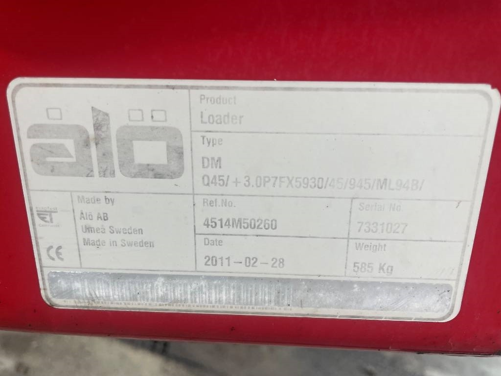 Reservdelar / Parts till Trima +3.0 P - Frontlastar för traktor: bild 3 Reservdelar / Parts till Trima +3.0 P - Frontlastar för traktor: bild 3