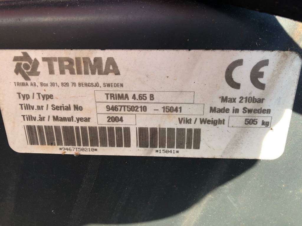 Reservdelar / Parts till Trima 465 B - Frontlastar för traktor: bild 2 Reservdelar / Parts till Trima 465 B - Frontlastar för traktor: bild 2