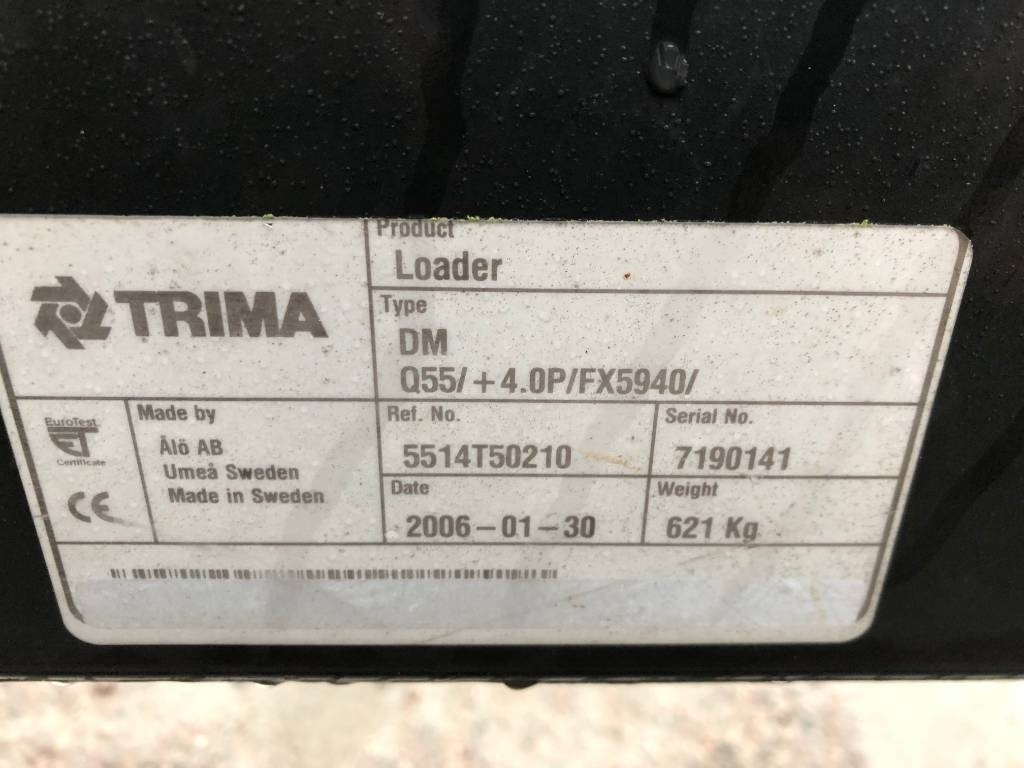 Reservdelar till Trima / Ålö +4,0P lastare - Frontlastar för traktor: bild 3 Reservdelar till Trima / Ålö +4,0P lastare - Frontlastar för traktor: bild 3