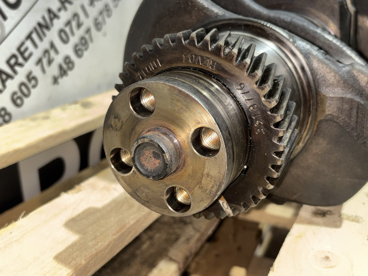 Case 5130 5140 5150 Maxxum 5140 Cummins 6BT Wał Korbowy J908032 J929037 J918324 - Vevaxel för Lantbruksmaskiner: bild 5 Case 5130 5140 5150 Maxxum 5140 Cummins 6BT Wał Korbowy J908032 J929037 J918324 - Vevaxel för Lantbruksmaskiner: bild 5