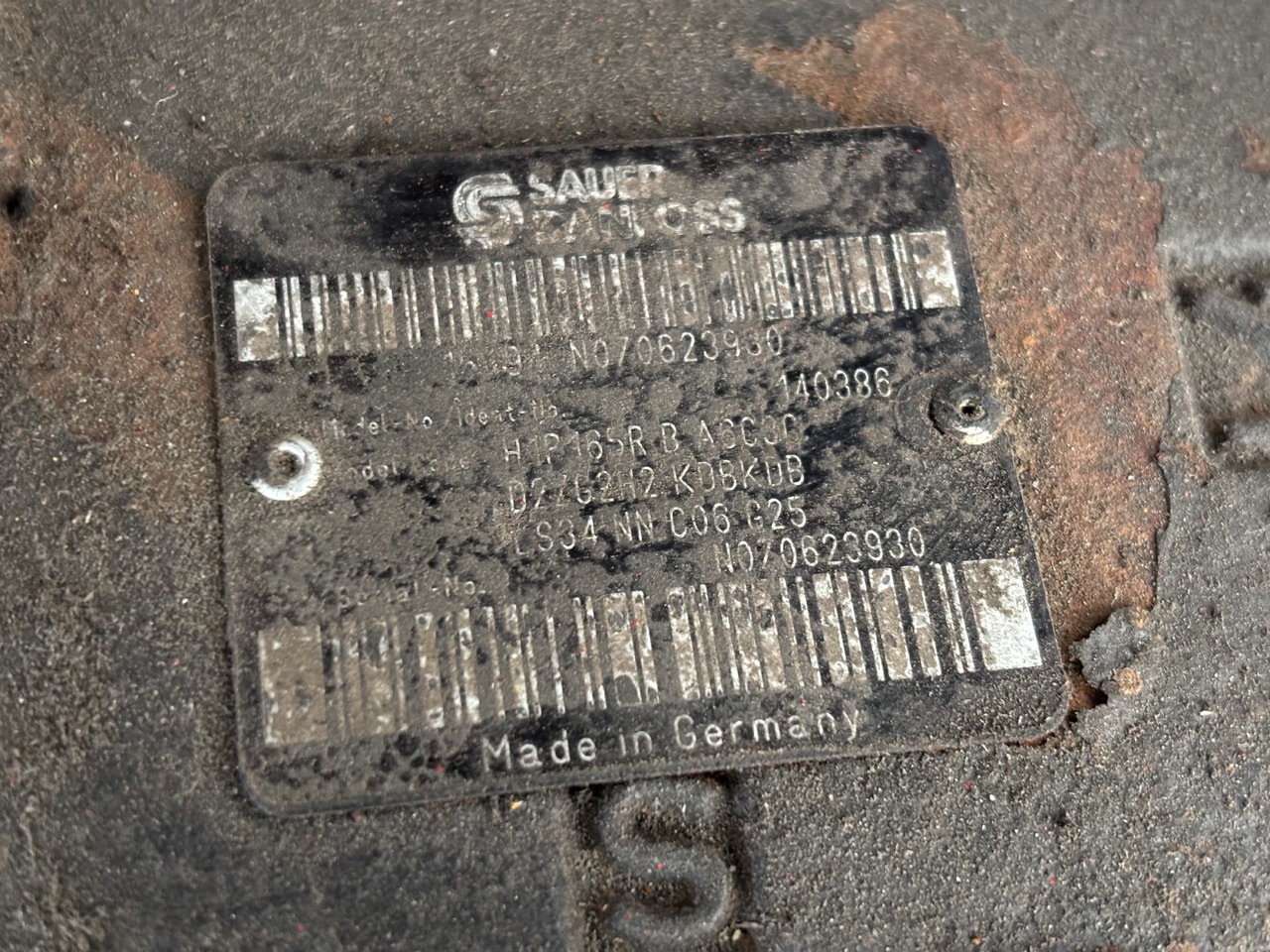 Claas Lexion 600 Pompa Hydrauliczna Hydrostat 0007719121  00 0771 912 1 - Hydraulpump för Lantbruksmaskiner: bild 2 Claas Lexion 600 Pompa Hydrauliczna Hydrostat 0007719121  00 0771 912 1 - Hydraulpump för Lantbruksmaskiner: bild 2