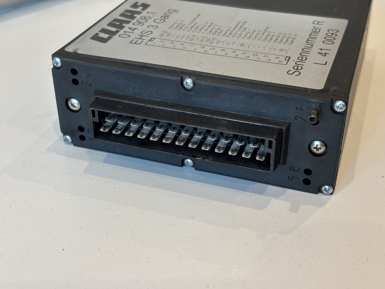 Claas Lexion Moduł Sterownik EHS 3 Gang 014 908.1 0149081 014908.1 - Kontrollenhet för Lantbruksmaskiner: bild 3 Claas Lexion Moduł Sterownik EHS 3 Gang 014 908.1 0149081 014908.1 - Kontrollenhet för Lantbruksmaskiner: bild 3