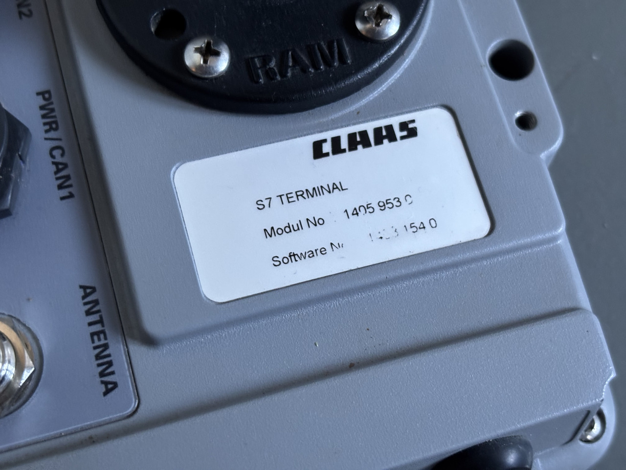 Claas Terminal S7 Omnistar 14059530 1405 953 0 - Navigationssystem för Lantbruksmaskiner: bild 5 Claas Terminal S7 Omnistar 14059530 1405 953 0 - Navigationssystem för Lantbruksmaskiner: bild 5