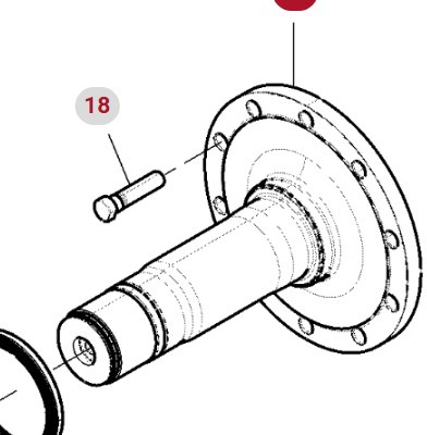Fendt 930 933 936 939 942 Vario Gen 6 Wał Osi Tylnej Zwolnicy CZĘŚCI H218PP0145162 - Slutdrev för Lantbruksmaskiner: bild 1 Fendt 930 933 936 939 942 Vario Gen 6 Wał Osi Tylnej Zwolnicy CZĘŚCI H218PP0145162 - Slutdrev för Lantbruksmaskiner: bild 1