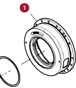 Fendt Vario 1038 1042 1046 1050 GEN 3 Pokrywa Łożyska Przedniej Osi F530300190010 - Framaxel för Lantbruksmaskiner: bild 1 Fendt Vario 1038 1042 1046 1050 GEN 3 Pokrywa Łożyska Przedniej Osi F530300190010 - Framaxel för Lantbruksmaskiner: bild 1