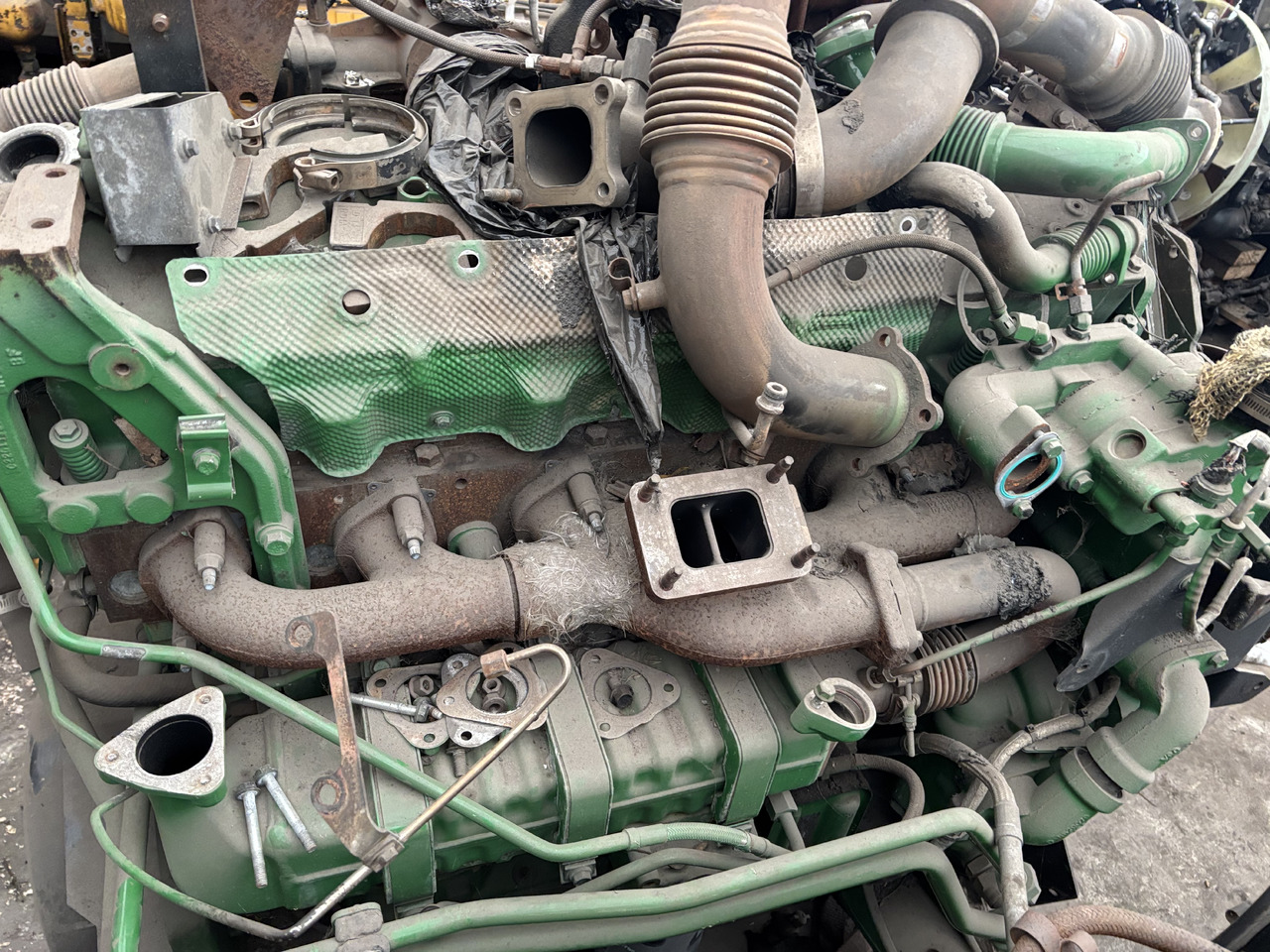 John Deere 6135RW405 Silnik Słupek Blok Kolektor Miska Olejowa Wał Koło Zamachowe Obudowa CZĘŚCI - Svänghjul för Lantbruksmaskiner: bild 3 John Deere 6135RW405 Silnik Słupek Blok Kolektor Miska Olejowa Wał Koło Zamachowe Obudowa CZĘŚCI - Svänghjul för Lantbruksmaskiner: bild 3