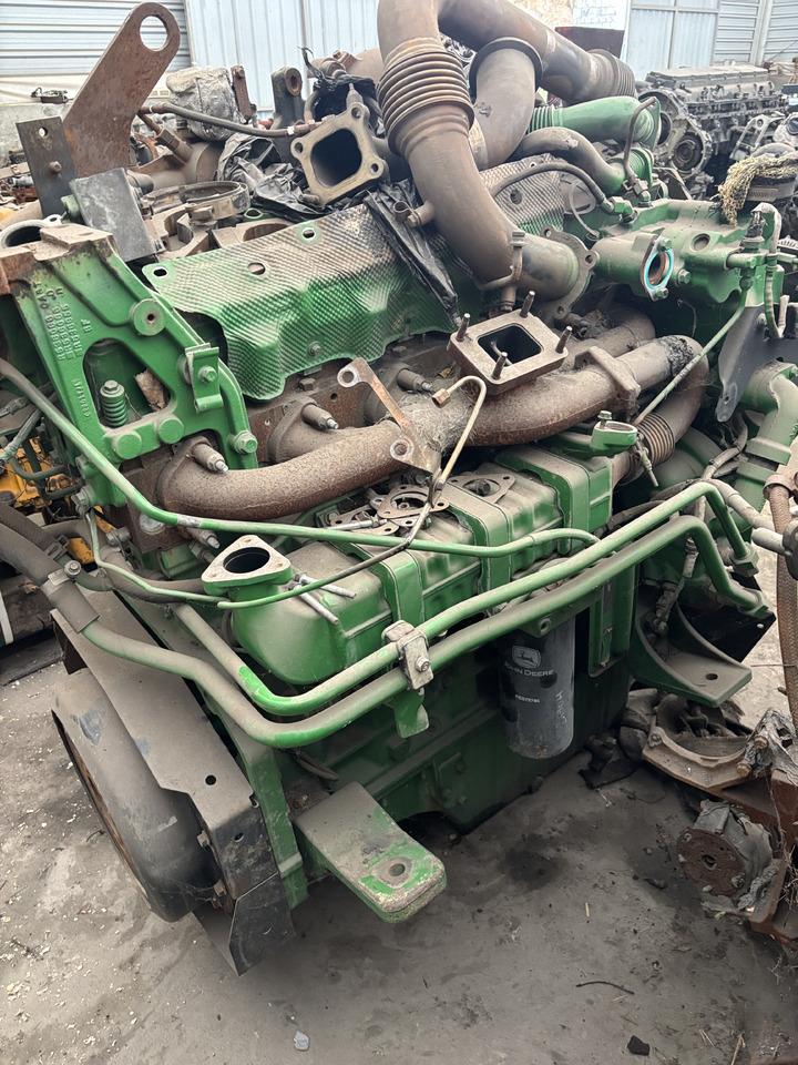 John Deere 6135RW405 Silnik Słupek Blok Kolektor Miska Olejowa Wał Koło Zamachowe Obudowa CZĘŚCI - Svänghjul för Lantbruksmaskiner: bild 1 John Deere 6135RW405 Silnik Słupek Blok Kolektor Miska Olejowa Wał Koło Zamachowe Obudowa CZĘŚCI - Svänghjul för Lantbruksmaskiner: bild 1