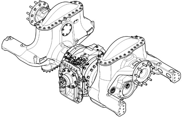 John Deere 9420RX 9470RX 9520RX Kompletna Oś Tylna RE577875 - Bakaxel för Lantbruksmaskiner: bild 1 John Deere 9420RX 9470RX 9520RX Kompletna Oś Tylna RE577875 - Bakaxel för Lantbruksmaskiner: bild 1