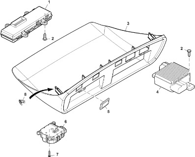 John Deere 9470RX - Maskownica R559563 (HVAC) - Värme/ Ventilation för Traktor: bild 1 John Deere 9470RX - Maskownica R559563 (HVAC) - Värme/ Ventilation för Traktor: bild 1