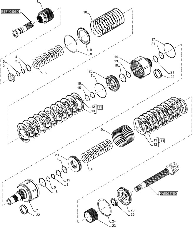New Holland T6070 Tarcza sprzęgła 51.7mm thk 87701174 - Kopplingslamell för Traktor: bild 1 New Holland T6070 Tarcza sprzęgła 51.7mm thk 87701174 - Kopplingslamell för Traktor: bild 1