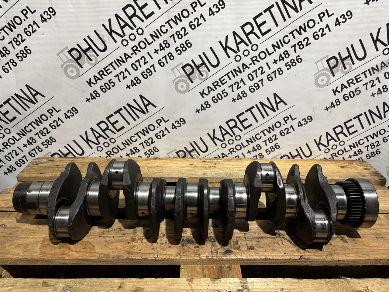 VOLVO Deutz Fahr D6E LAE3 04283933 C38 Wał Korbowy - Vevaxel för Lantbruksmaskiner: bild 1 VOLVO Deutz Fahr D6E LAE3 04283933 C38 Wał Korbowy - Vevaxel för Lantbruksmaskiner: bild 1