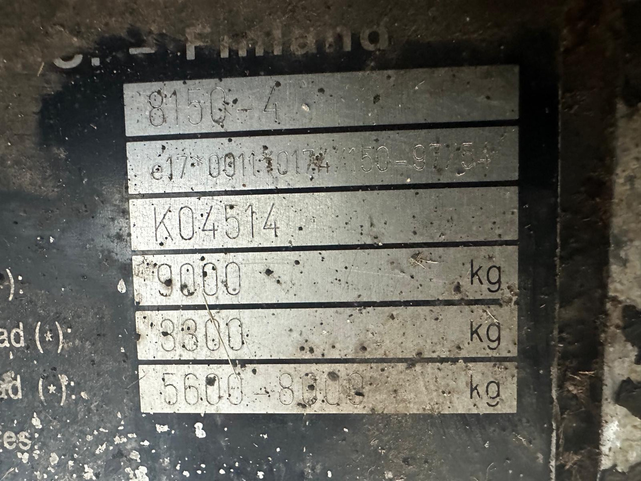 Traktor Valtra 8150 8150-4 - cała na części: bild 6 Traktor Valtra 8150 8150-4 - cała na części: bild 6