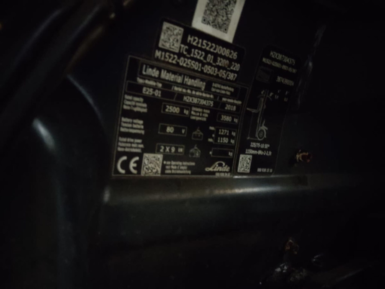 Linde E25-01 - Eltruck: bild 5 Linde E25-01 - Eltruck: bild 5