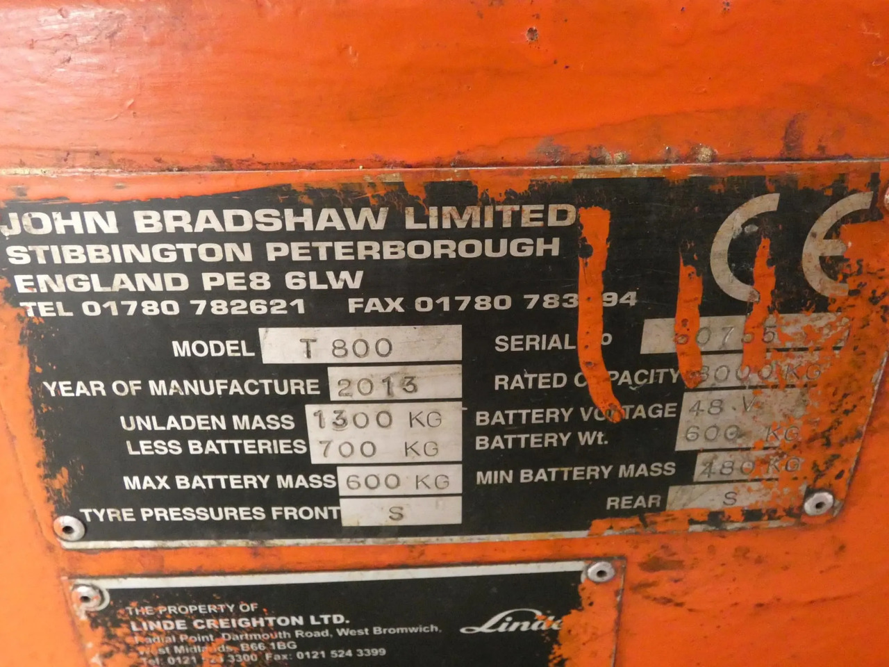 Linde T800 - Dragtruck: bild 5 Linde T800 - Dragtruck: bild 5