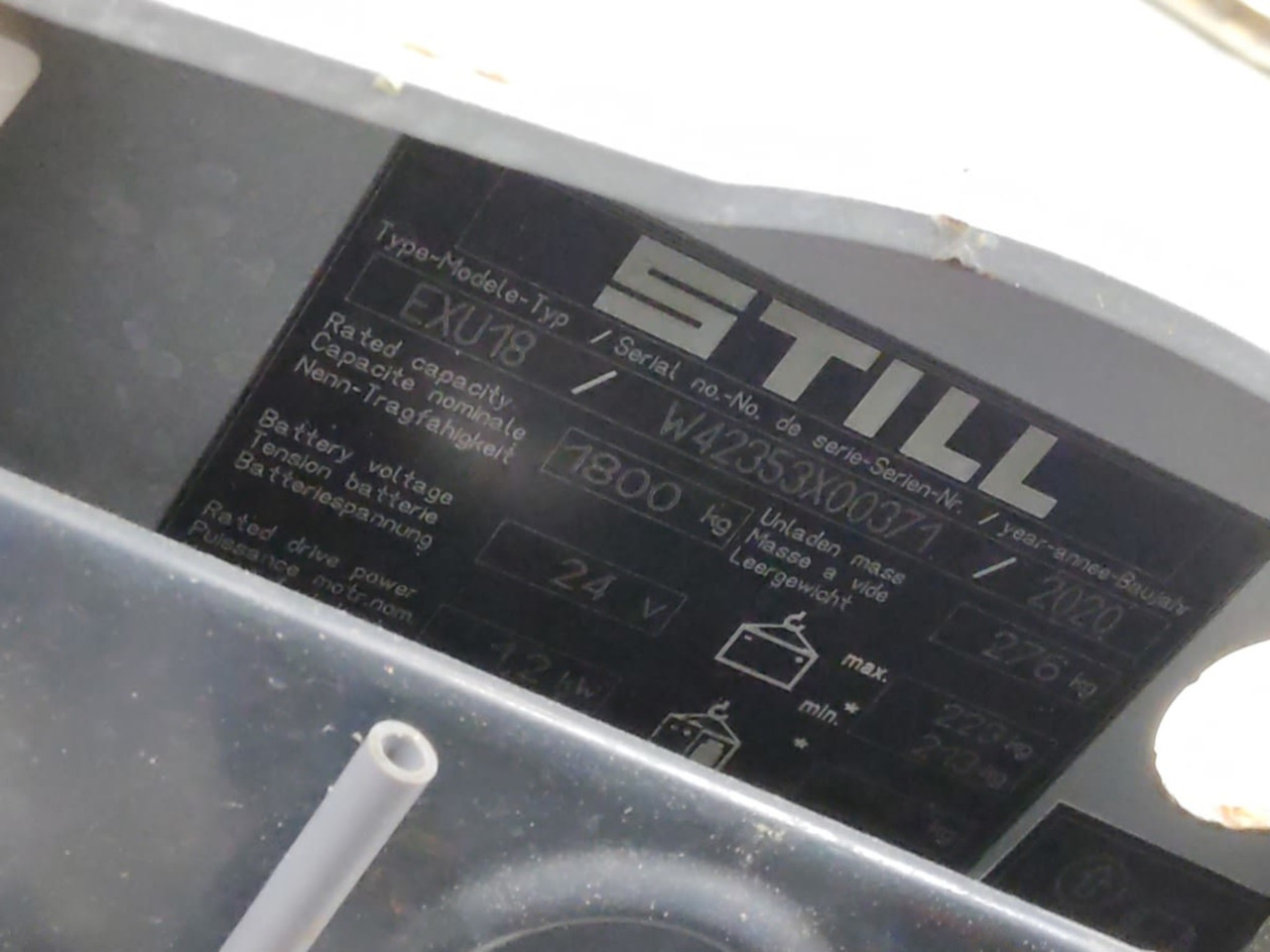 STILL EXU18 - Låglyftar: bild 2 STILL EXU18 - Låglyftar: bild 2