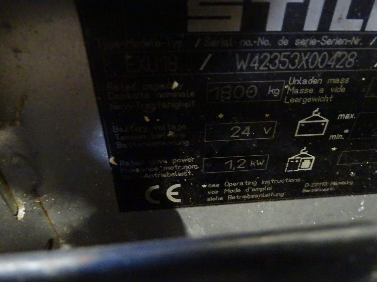 STILL EXU18 - Låglyftar: bild 2 STILL EXU18 - Låglyftar: bild 2