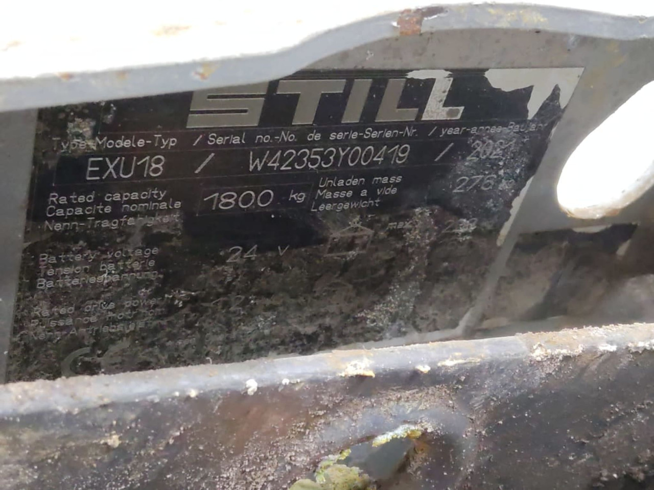 STILL EXU18 - Låglyftar: bild 5 STILL EXU18 - Låglyftar: bild 5