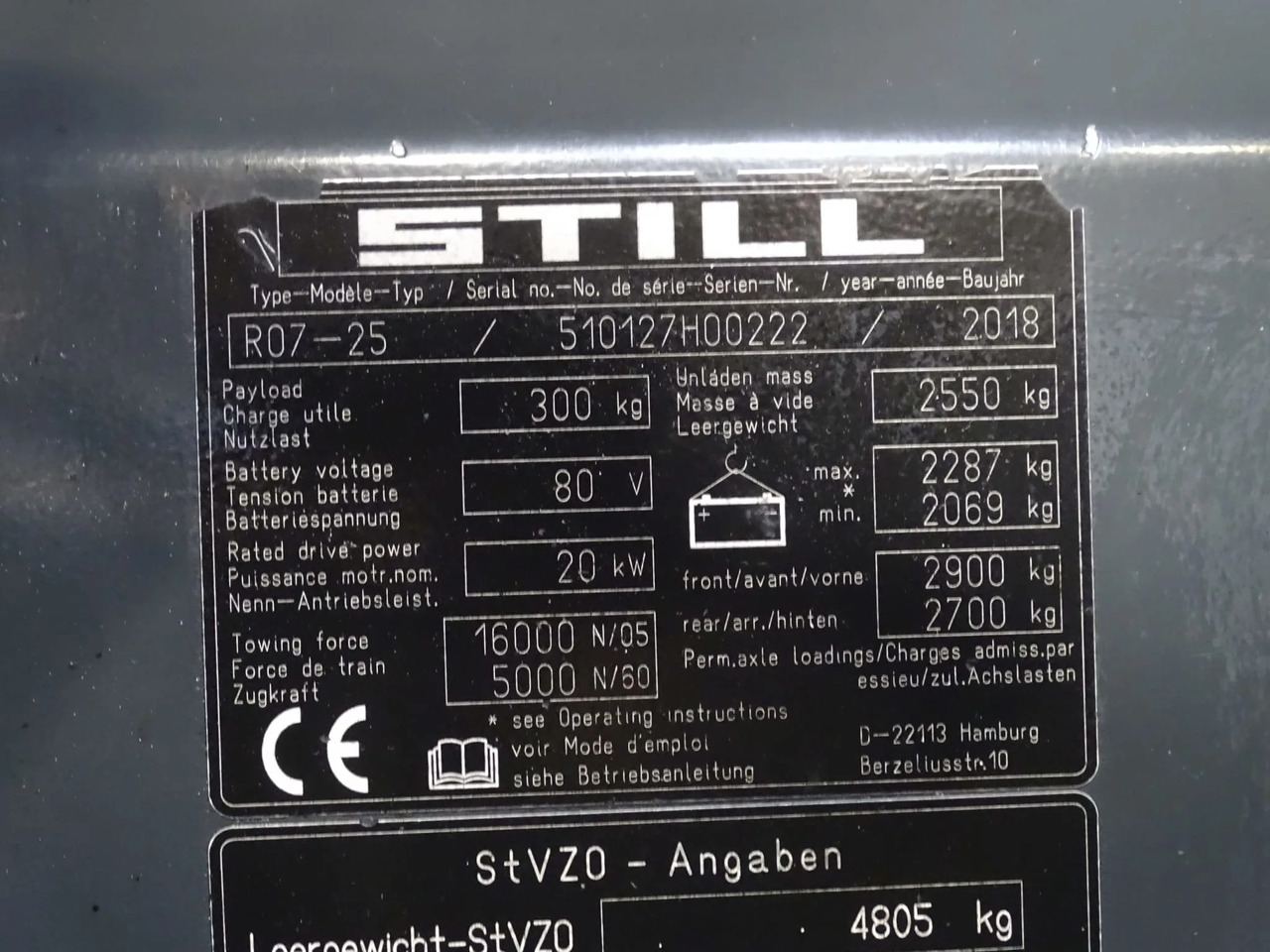 STILL R07-25 - Dragtruck: bild 5 STILL R07-25 - Dragtruck: bild 5