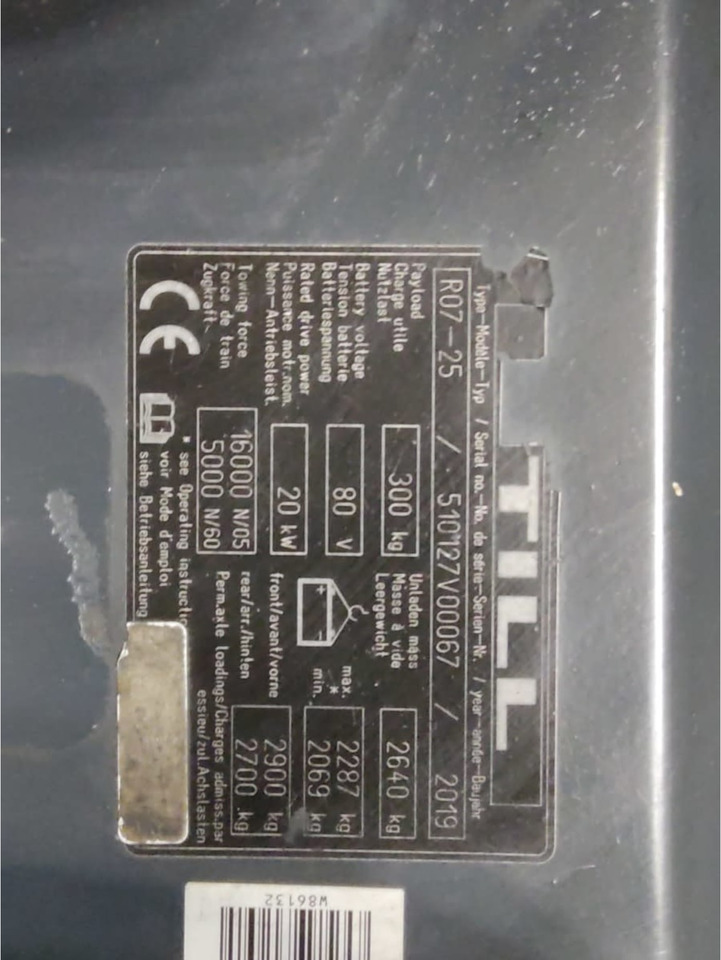 STILL R07-25 - Dragtruck: bild 5 STILL R07-25 - Dragtruck: bild 5