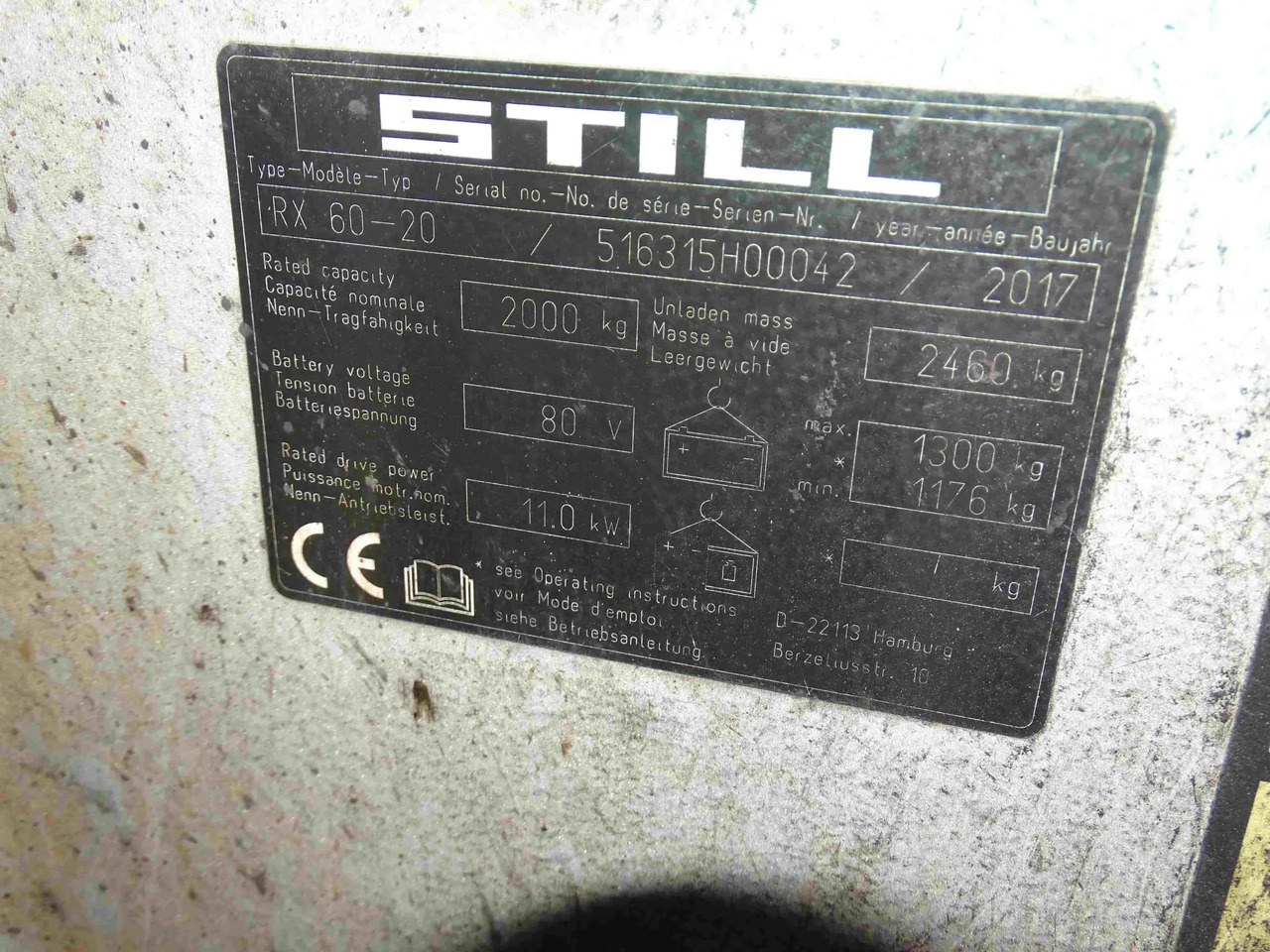 STILL RX60-20 - Eltruck: bild 2 STILL RX60-20 - Eltruck: bild 2