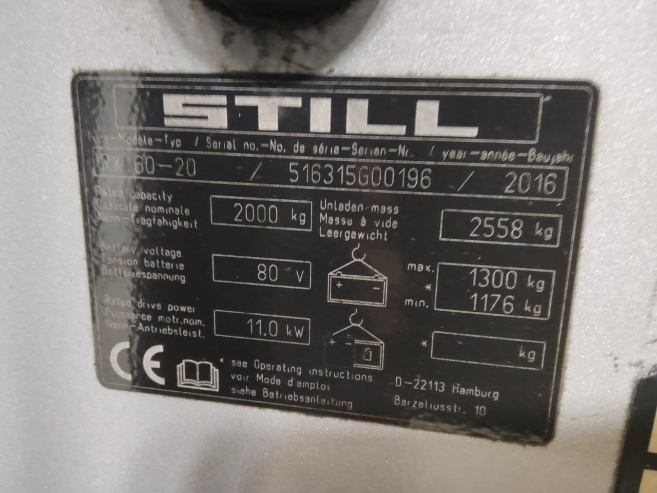 STILL RX60-20 - Eltruck: bild 2 STILL RX60-20 - Eltruck: bild 2
