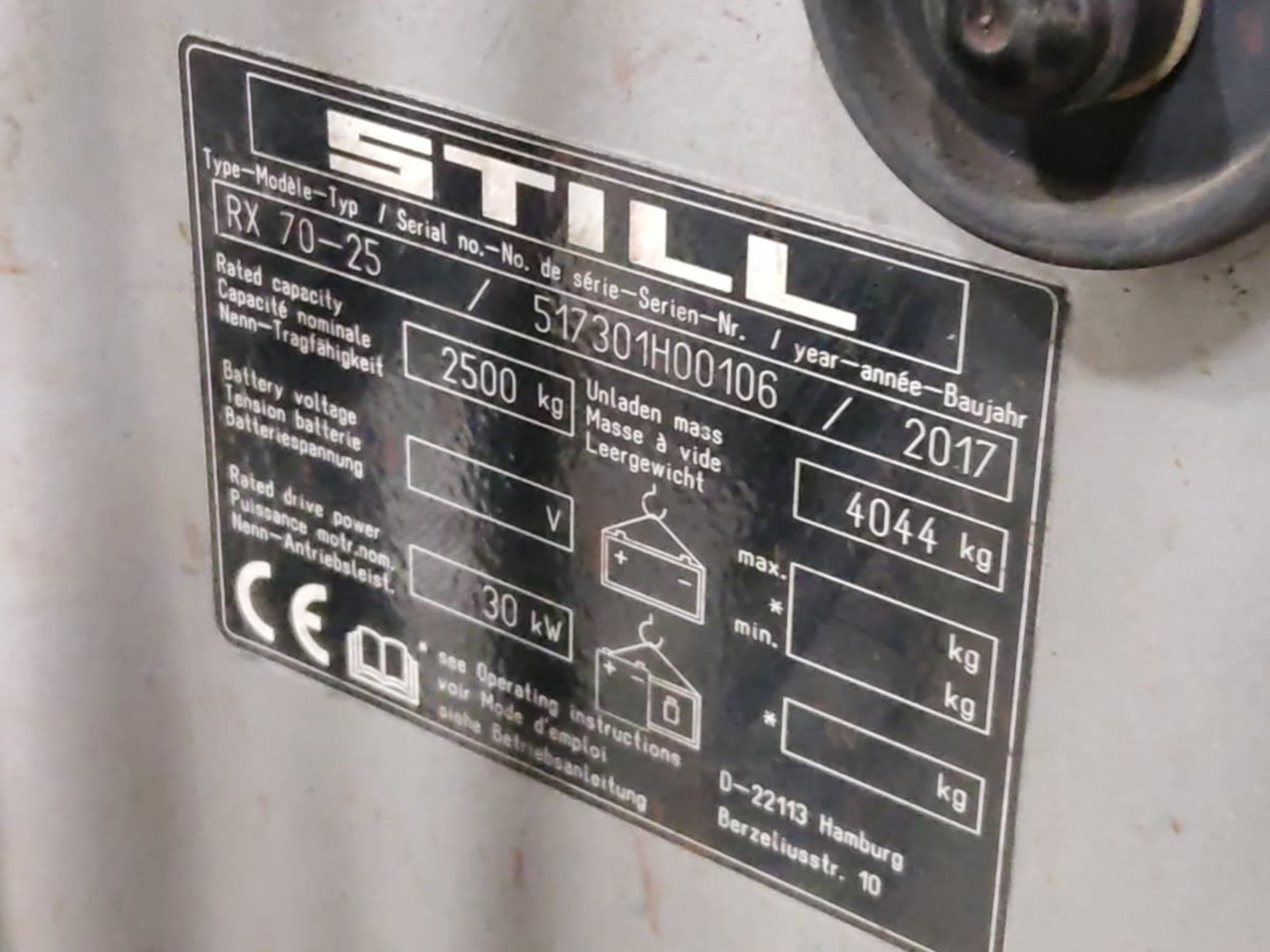 STILL RX70-25 - Dieseltruck: bild 5 STILL RX70-25 - Dieseltruck: bild 5