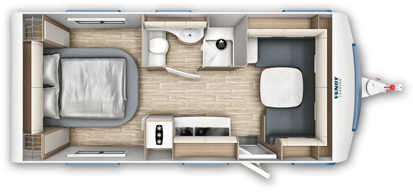 Fendt Tendenza 560 SFDW 2000kg. Batterie 75Ah Vivara Fendt Tendenza 560 SFDW mit Extras %Lagerabverkauf% - Husvagn: bild 2 Fendt Tendenza 560 SFDW 2000kg. Batterie 75Ah Vivara Fendt Tendenza 560 SFDW mit Extras %Lagerabverkauf% - Husvagn: bild 2