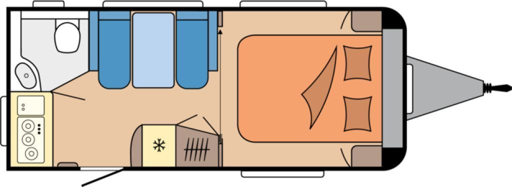 Hobby De Luxe 460 SFf 1500kg. Ambiente, FBH - Husvagn: bild 2 Hobby De Luxe 460 SFf 1500kg. Ambiente, FBH - Husvagn: bild 2