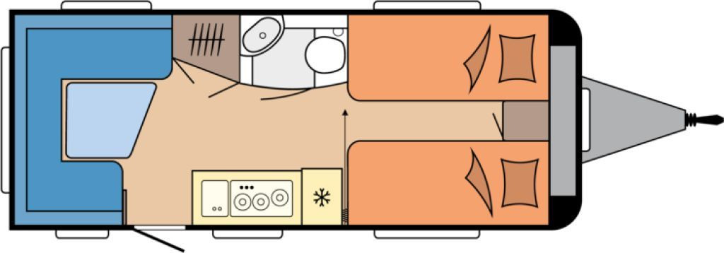 Hobby Excellent Edition 495 UL 2026 AUTARK 1800kg. ROL - Husvagn: bild 2 Hobby Excellent Edition 495 UL 2026 AUTARK 1800kg. ROL - Husvagn: bild 2