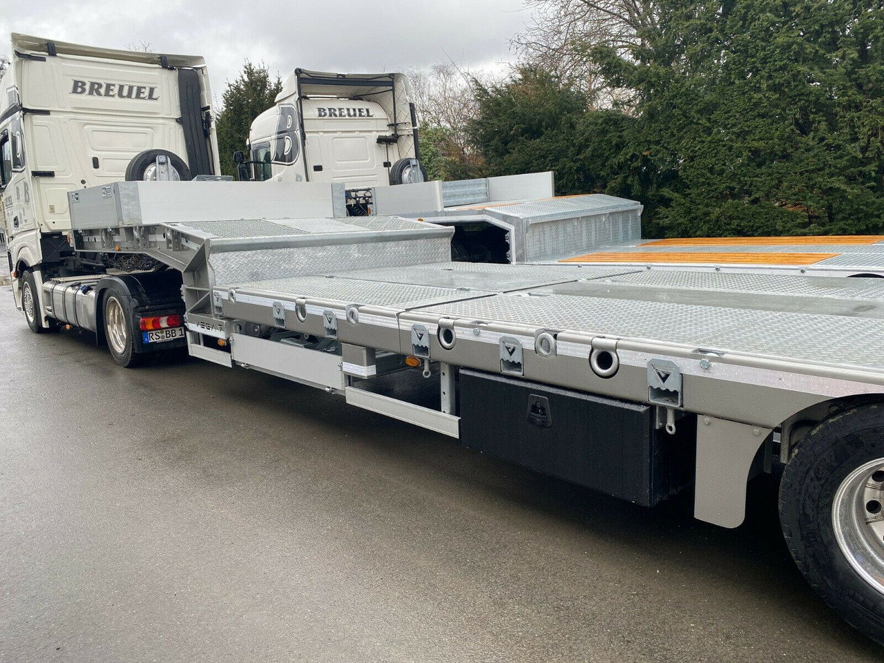 VEGA Verzinkt+LIFT+LENKACHSE+LED - Låg lastare semitrailer: bild 4 VEGA Verzinkt+LIFT+LENKACHSE+LED - Låg lastare semitrailer: bild 4