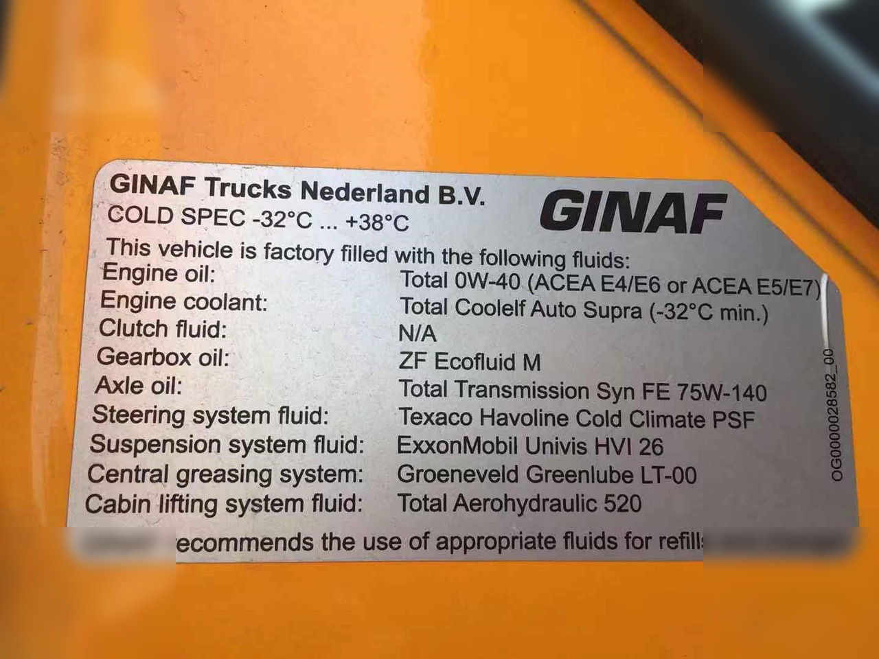 2014 GINAF HD5380T - Tippbil lastbil: bild 3 2014 GINAF HD5380T - Tippbil lastbil: bild 3