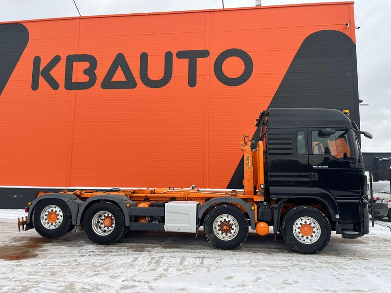 MAN TGS 35.500 8x4H*6 PALFINGER T 20 ton / L=5700 mm / HYDRODRIVE - Lastväxlare lastbil: bild 5 MAN TGS 35.500 8x4H*6 PALFINGER T 20 ton / L=5700 mm / HYDRODRIVE - Lastväxlare lastbil: bild 5