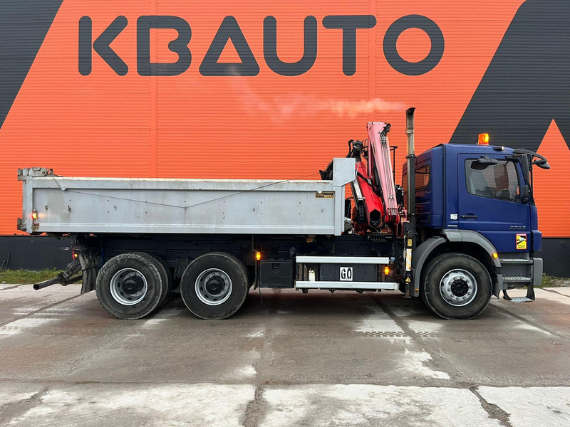 Mercedes-Benz Axor 2633 6x4 FASSI F110AK22 / BOX L=5040 mm - Tippbil lastbil, Kranbil: bild 5 Mercedes-Benz Axor 2633 6x4 FASSI F110AK22 / BOX L=5040 mm - Tippbil lastbil, Kranbil: bild 5