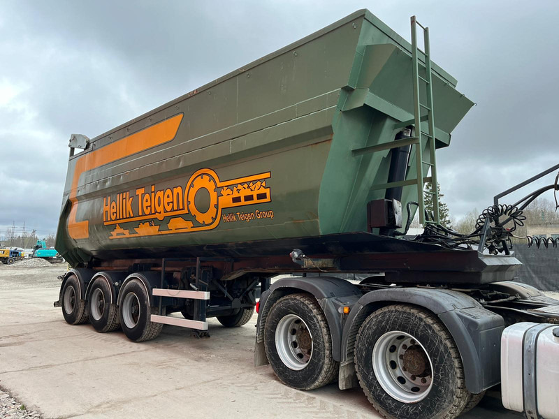 NOR SLEP 1998 BOX L=7801 mm - Tippbil semitrailer: bild 3 NOR SLEP 1998 BOX L=7801 mm - Tippbil semitrailer: bild 3