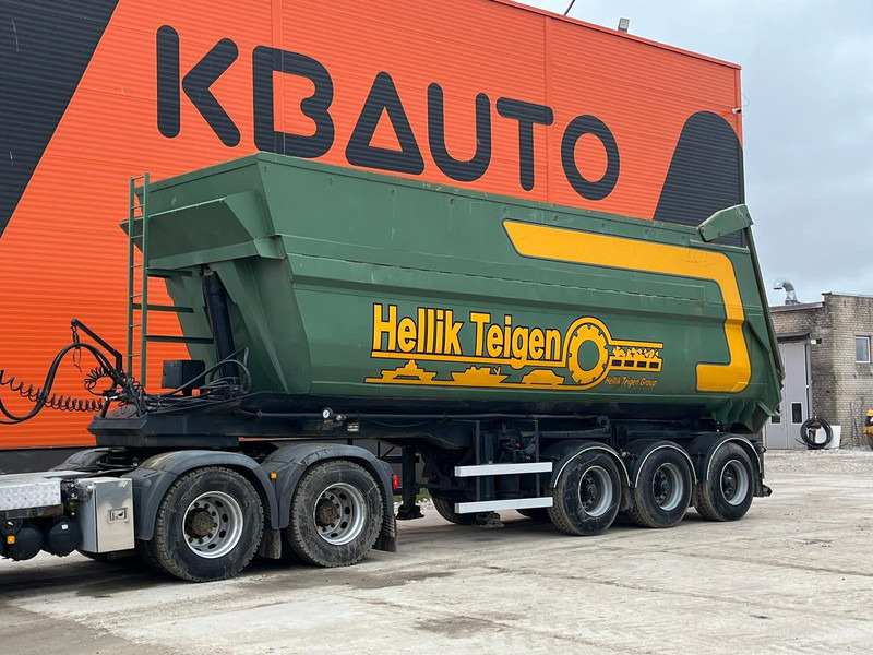 NOR SLEP 1998 BOX L=7801 mm - Tippbil semitrailer: bild 1 NOR SLEP 1998 BOX L=7801 mm - Tippbil semitrailer: bild 1