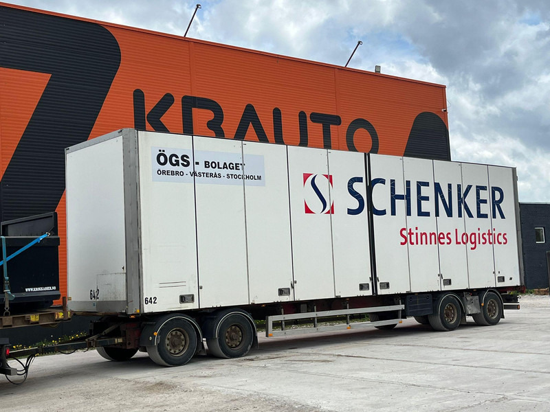 Närko D4ZB13L61 BOX L=12400 mm - Skåpsläp: bild 1 Närko D4ZB13L61 BOX L=12400 mm - Skåpsläp: bild 1