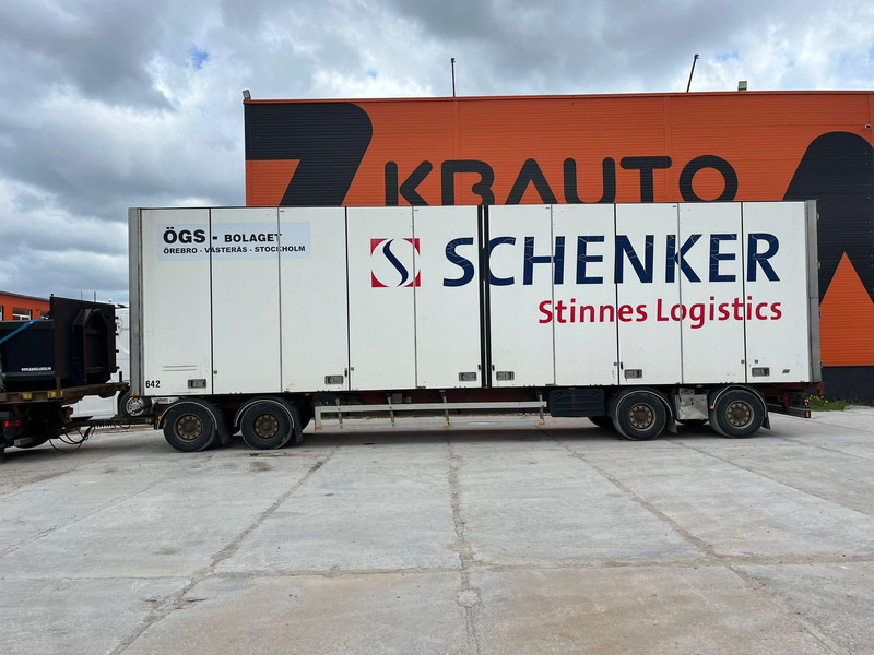 Närko D4ZB13L61 BOX L=12400 mm - Skåpsläp: bild 3 Närko D4ZB13L61 BOX L=12400 mm - Skåpsläp: bild 3