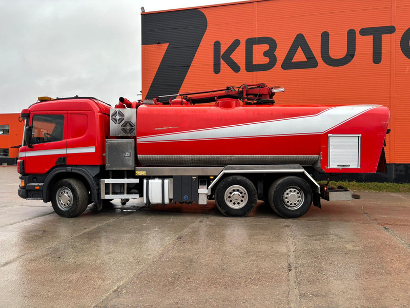 Sugbil Scania P 124 6x2*4 KORP&SON / TANK 8000 l / VACUUM Wittig RFW260 / PRESSURE Uraca DK716 140 bar / 400 l/min: bild 8 Sugbil Scania P 124 6x2*4 KORP&SON / TANK 8000 l / VACUUM Wittig RFW260 / PRESSURE Uraca DK716 140 bar / 400 l/min: bild 8