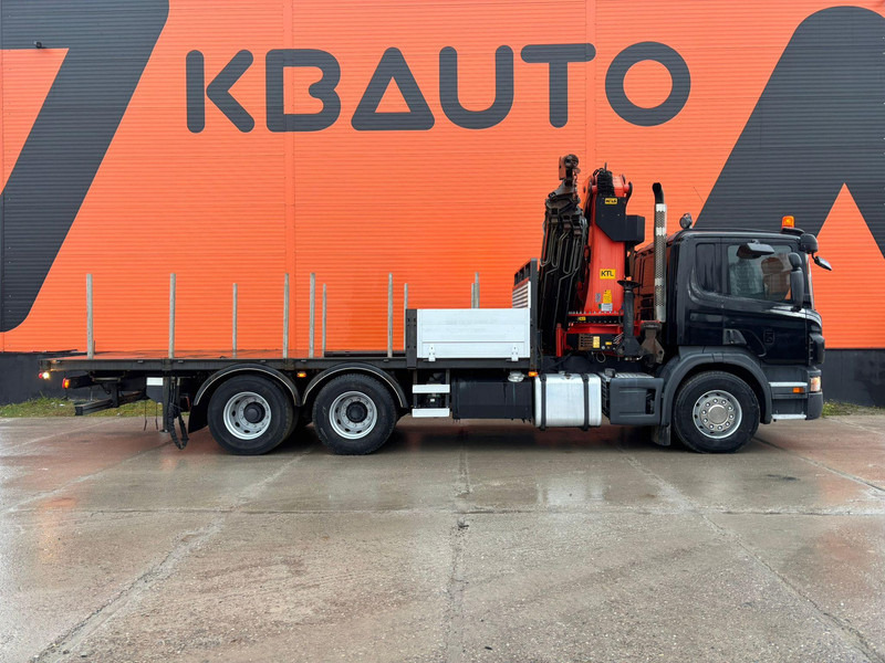 Scania P 380 6x2 PK 44002 + WINCH / PLATFORM L=6090 mm - Flakbil, Kranbil: bild 5 Scania P 380 6x2 PK 44002 + WINCH / PLATFORM L=6090 mm - Flakbil, Kranbil: bild 5