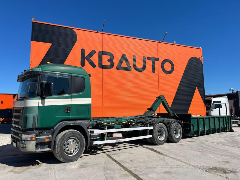 Scania R 124 400 6x2 MARREL AL 20 ton / L=5600 mm / BOX FOR SALE SEPARATELY - Lastväxlare lastbil: bild 1 Scania R 124 400 6x2 MARREL AL 20 ton / L=5600 mm / BOX FOR SALE SEPARATELY - Lastväxlare lastbil: bild 1