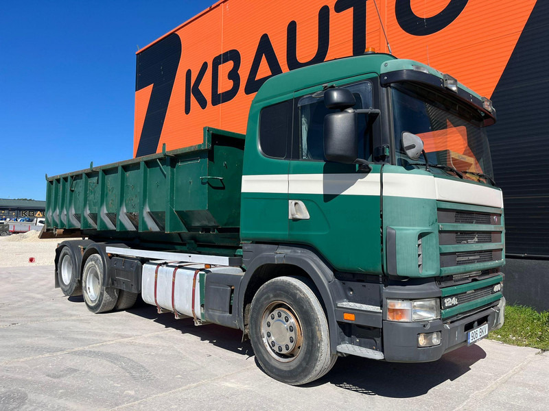 Scania R 124 400 6x2 MARREL AL 20 ton / L=5600 mm / BOX FOR SALE SEPARATELY - Lastväxlare lastbil: bild 4 Scania R 124 400 6x2 MARREL AL 20 ton / L=5600 mm / BOX FOR SALE SEPARATELY - Lastväxlare lastbil: bild 4