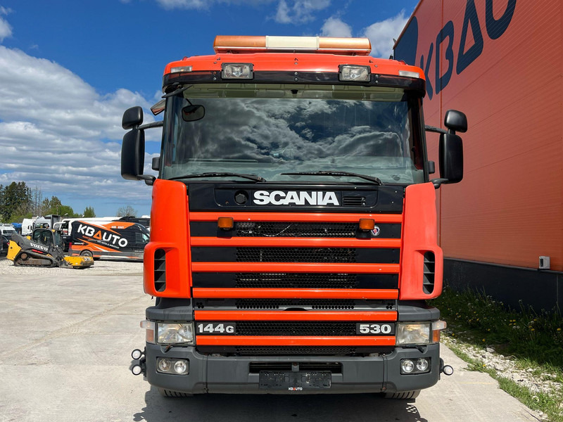 Scania R 144 8x2/4 HIAB 211EP-5 YEAR 2008 / HOOK LIFT L=5400 mm - Lastväxlare lastbil, Kranbil: bild 3 Scania R 144 8x2/4 HIAB 211EP-5 YEAR 2008 / HOOK LIFT L=5400 mm - Lastväxlare lastbil, Kranbil: bild 3