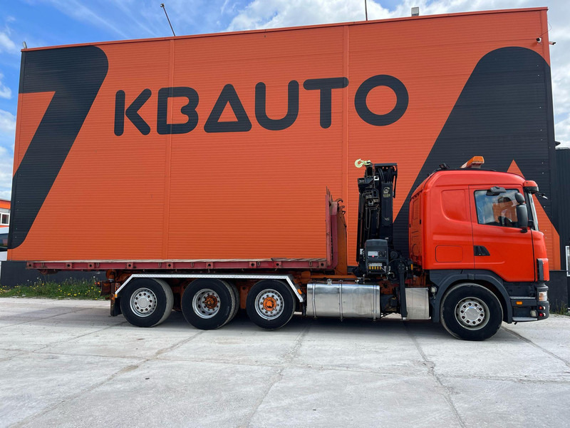 Scania R 144 8x2/4 HIAB 211EP-5 YEAR 2008 / HOOK LIFT L=5400 mm - Lastväxlare lastbil, Kranbil: bild 5 Scania R 144 8x2/4 HIAB 211EP-5 YEAR 2008 / HOOK LIFT L=5400 mm - Lastväxlare lastbil, Kranbil: bild 5
