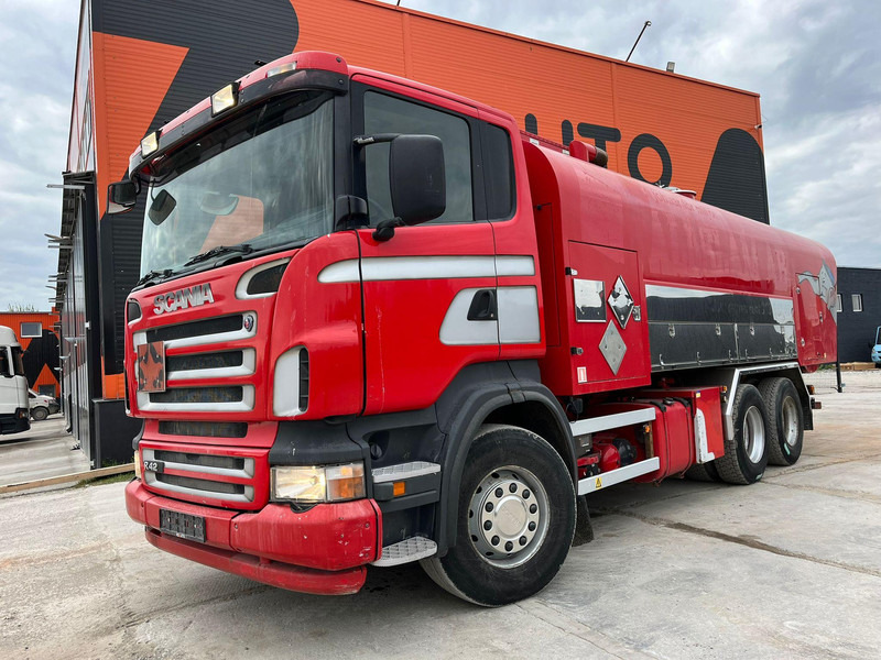 Scania R 420 6x2 ADR / STAINLESS STEEL TANK 9500 l / FULL STEEL SUSPENSION - Tankbil: bild 2 Scania R 420 6x2 ADR / STAINLESS STEEL TANK 9500 l / FULL STEEL SUSPENSION - Tankbil: bild 2