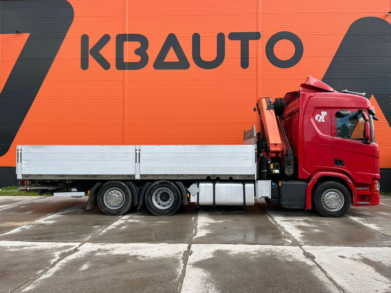 Scania R 450 6x2*4 PK 26002 / PLATFORM L=6482 mm - Flakbil, Kranbil: bild 5 Scania R 450 6x2*4 PK 26002 / PLATFORM L=6482 mm - Flakbil, Kranbil: bild 5