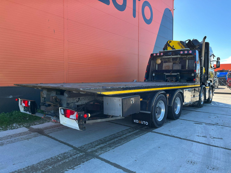 Scania R 560 8x4 PK 34002 / WINCH / FALCOM FAS 12000 / PLATFORM L=6564 mm - Flakbil, Kranbil: bild 5 Scania R 560 8x4 PK 34002 / WINCH / FALCOM FAS 12000 / PLATFORM L=6564 mm - Flakbil, Kranbil: bild 5