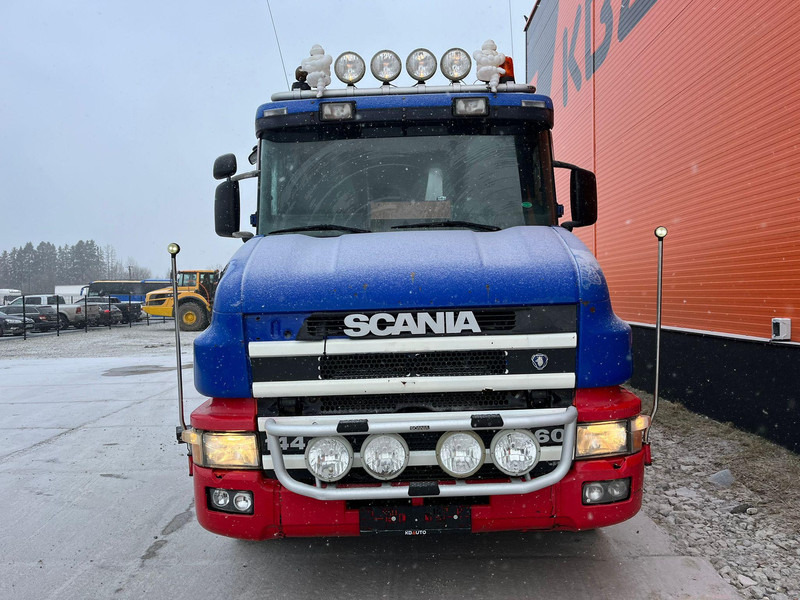 Scania T 144 460 6x2 V8 TORPEDO / FULL STEEL / DRUM BRAKES / BIG AXLE / BOX L=4701 mm - Tippbil lastbil: bild 3 Scania T 144 460 6x2 V8 TORPEDO / FULL STEEL / DRUM BRAKES / BIG AXLE / BOX L=4701 mm - Tippbil lastbil: bild 3