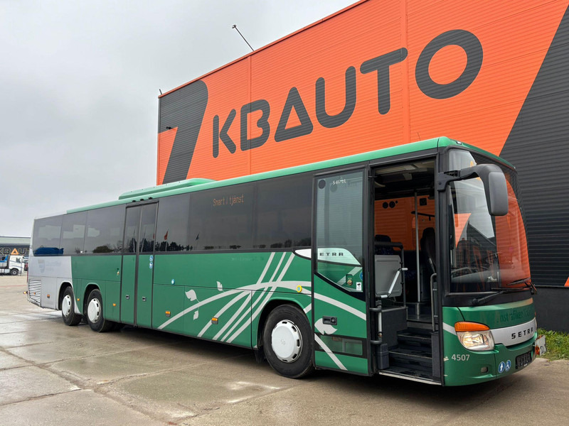 Setra S 417 UL 6x2*4 57 SEATS / AC / AUXILIARY HEATER / WHEELCHAIR LIFT - Förortsbuss: bild 1 Setra S 417 UL 6x2*4 57 SEATS / AC / AUXILIARY HEATER / WHEELCHAIR LIFT - Förortsbuss: bild 1