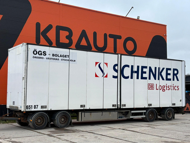 Vak V-4-40 SAF AXLES / EXTENDABLE DRAWBAR - Skåpsläp: bild 1 Vak V-4-40 SAF AXLES / EXTENDABLE DRAWBAR - Skåpsläp: bild 1