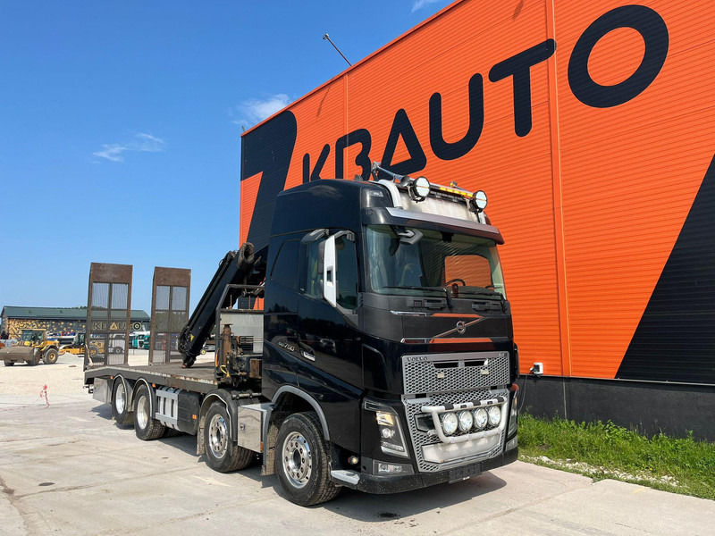 Volvo FH 16 750 8x4 HMF2620K-5 / WINCH / PLATFORM L=7100 mm - Flakbil, Kranbil: bild 4 Volvo FH 16 750 8x4 HMF2620K-5 / WINCH / PLATFORM L=7100 mm - Flakbil, Kranbil: bild 4